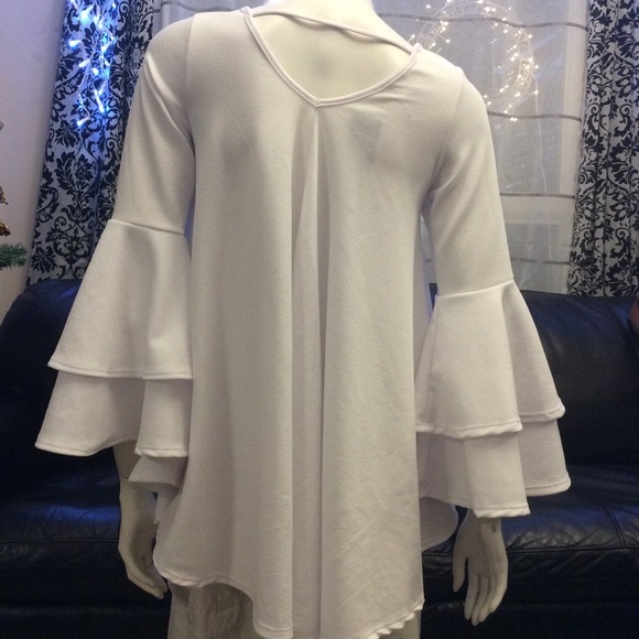 NWT trendy Milly Penzance voluminous ruffle blouse - Picture 2 of 8